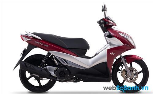 Xe tay ga Suzuki UA 125T tôn vẻ thanh lịch phái đẹp nên mua 414 Uyên Vũ  Chuyên trang Xe Máy của MuaBanNhanh 16092016 142749